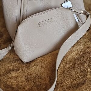 Cream Women's Bag Set